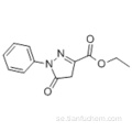 Etyl-5-oxo-l-fenyl-2-pyrazolin-3-karboxylat CAS 89-33-8